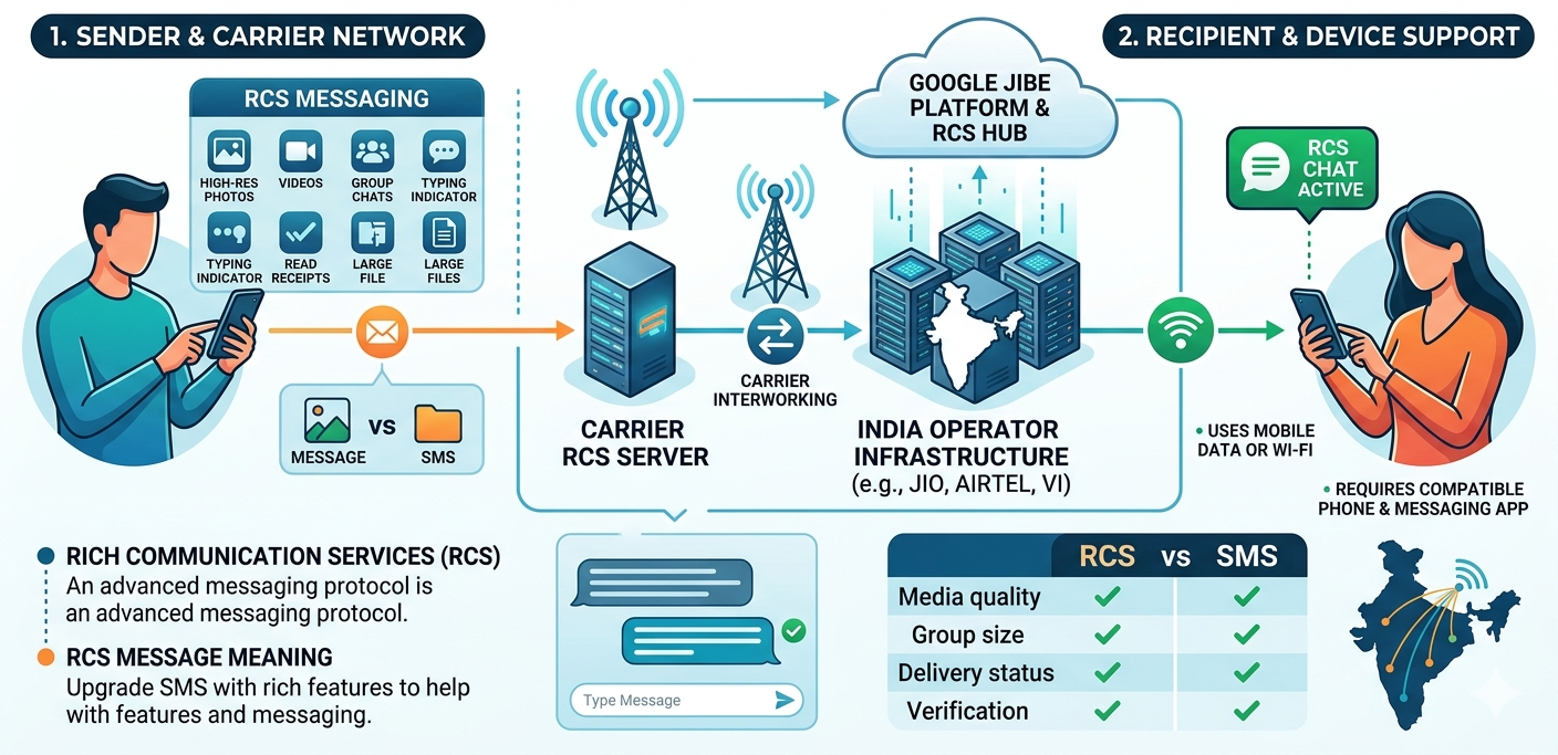 What is RCS Messaging & How It Works in India