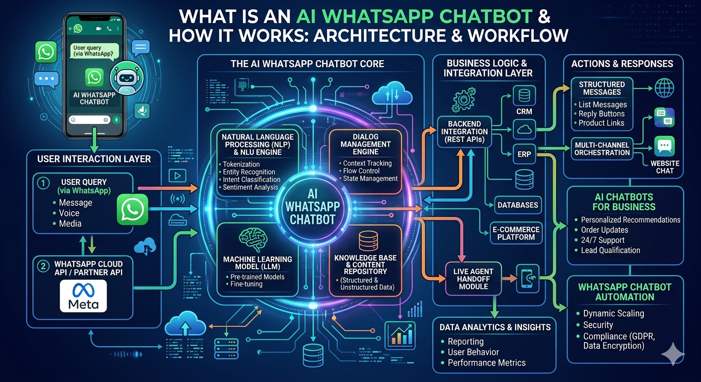 What Is an AI WhatsApp Chatbot & How Does It Work?