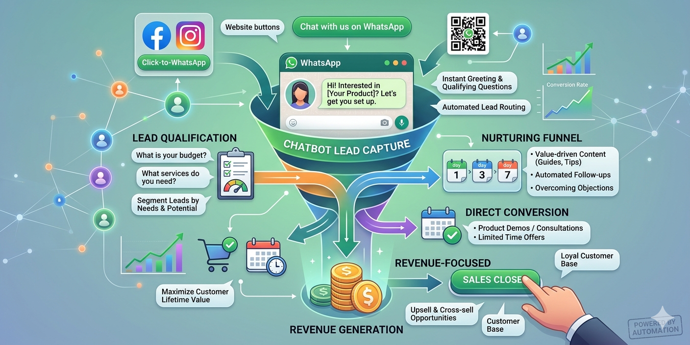 💰 WhatsApp Chatbot for Lead Generation: Complete Strategy for Businesses