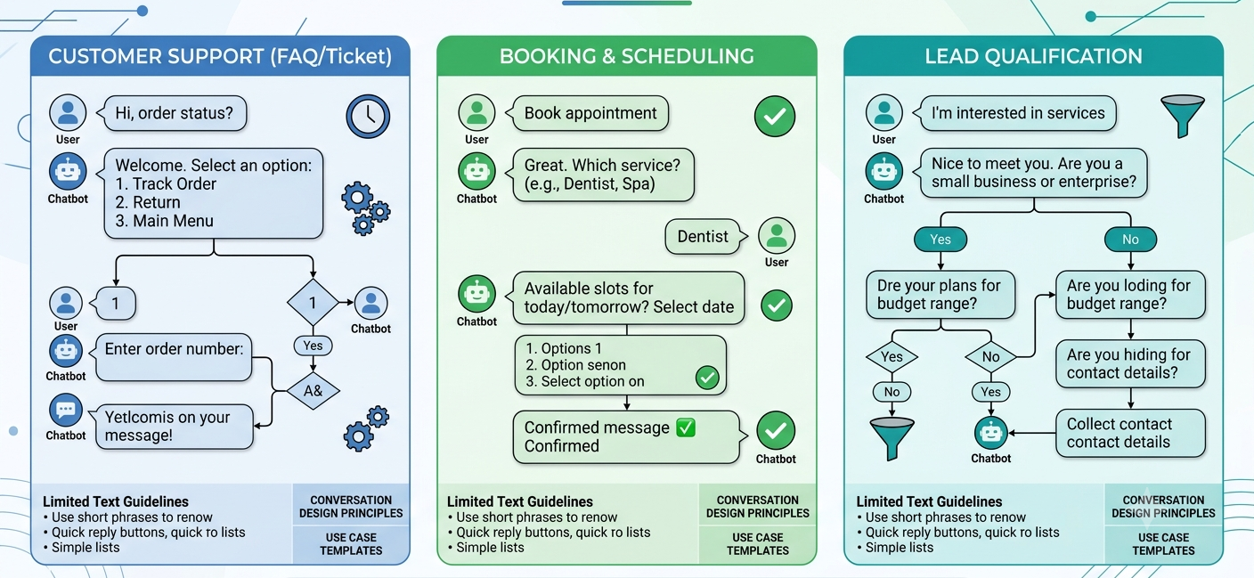 💬 WhatsApp Chatbot Conversation Flow Examples (With Ready-to-Use Templates)