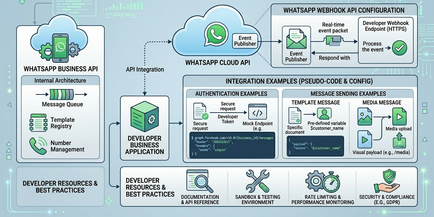 WhatsApp API Integration Guide for Developers (With Examples)