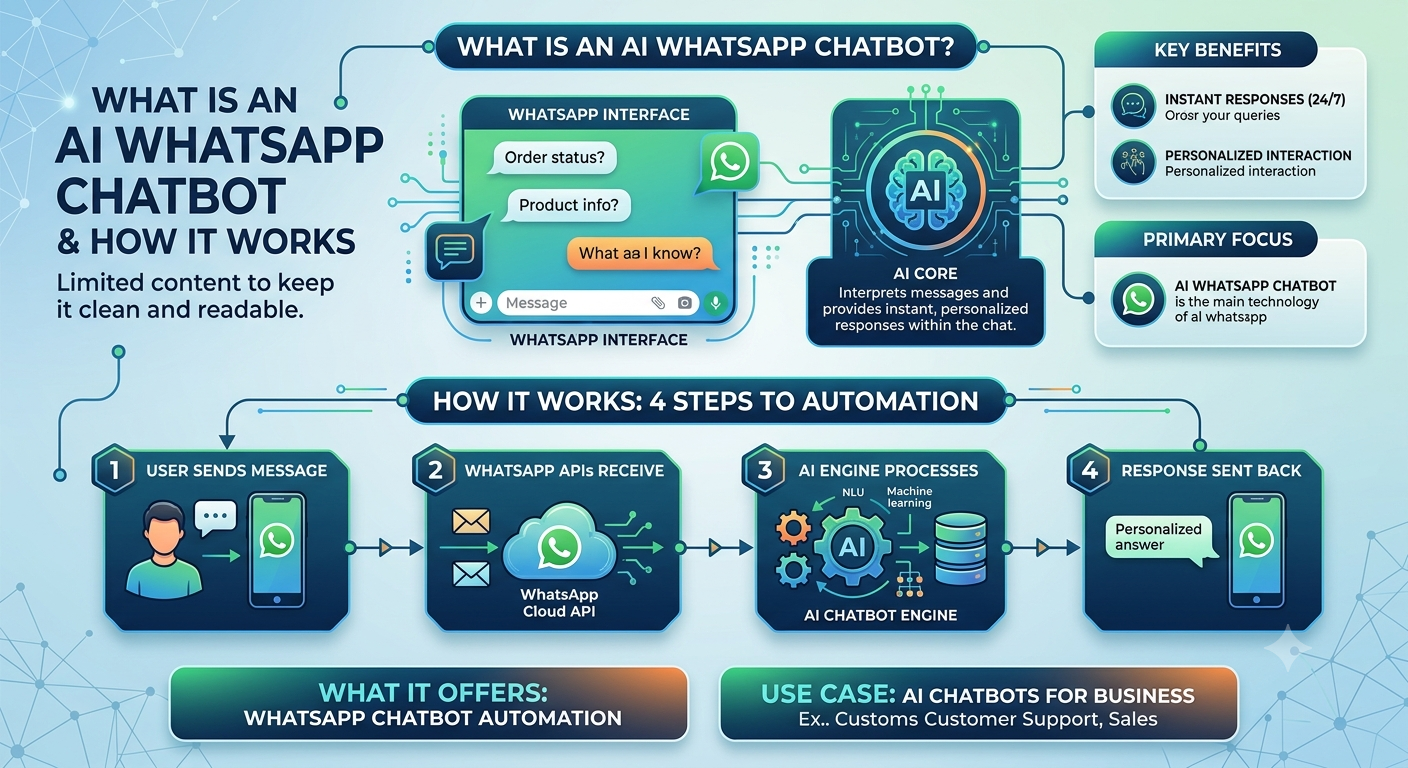 What Is an AI WhatsApp Chatbot? How It Works & Benefits for Businesses