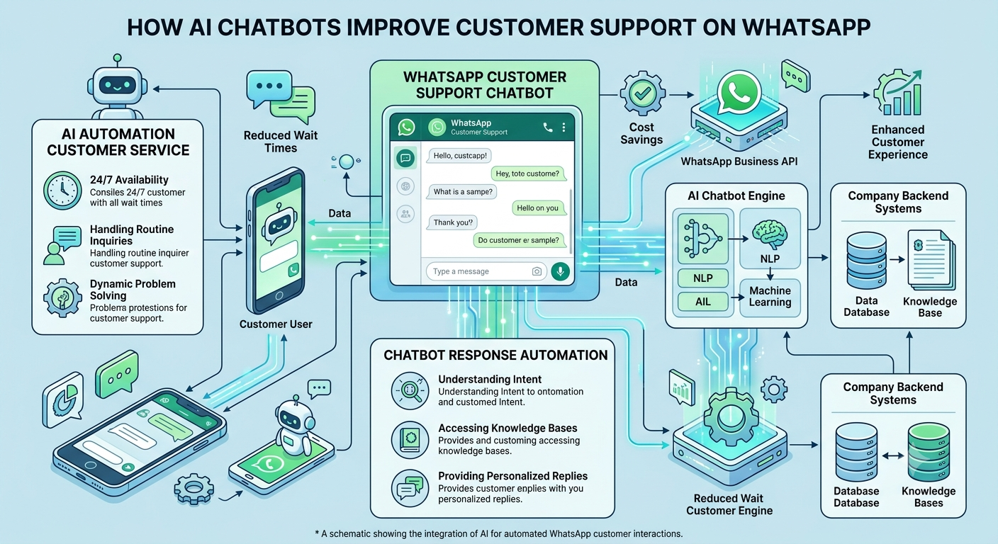 How AI Chatbots Improve Customer Support on WhatsApp: A Complete Business Guide